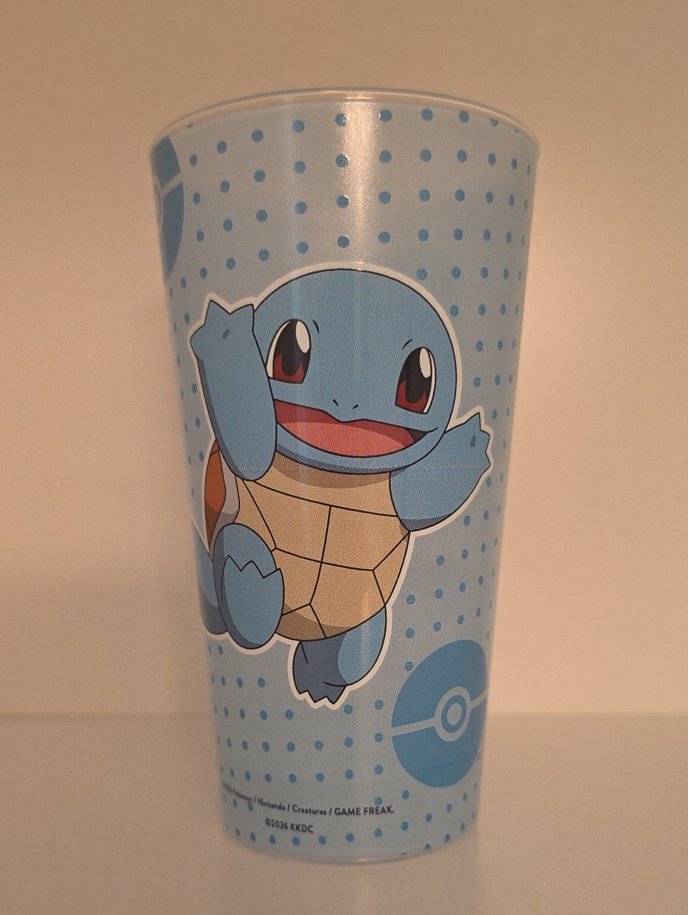 Squirtle Light Blue Pokemon Krispy Kreme Cup